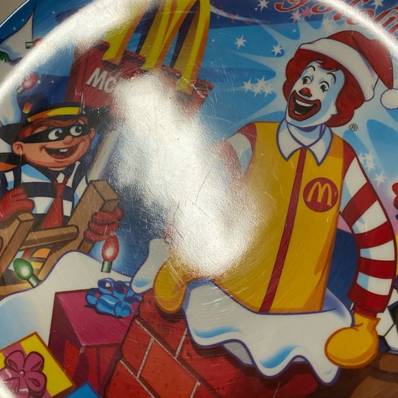 McDonald’s Happy Holidays Collectible Plate Christmas 2005 Hamburgler Sun Coast - Picture 10 of 11